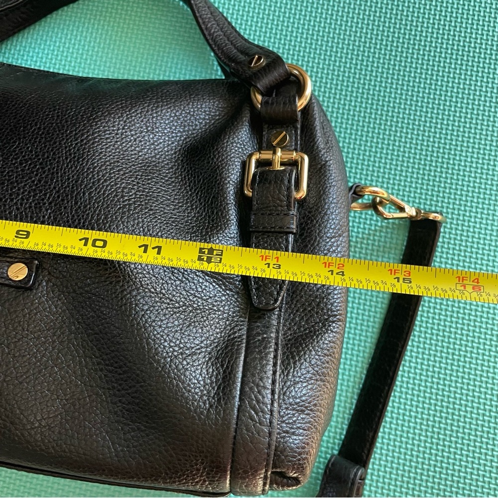 Michael Kors Black Stockard Medium Convertible Shoulder Bag - Picture 5 of 10